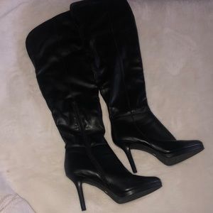 Woman’s over the knee boots